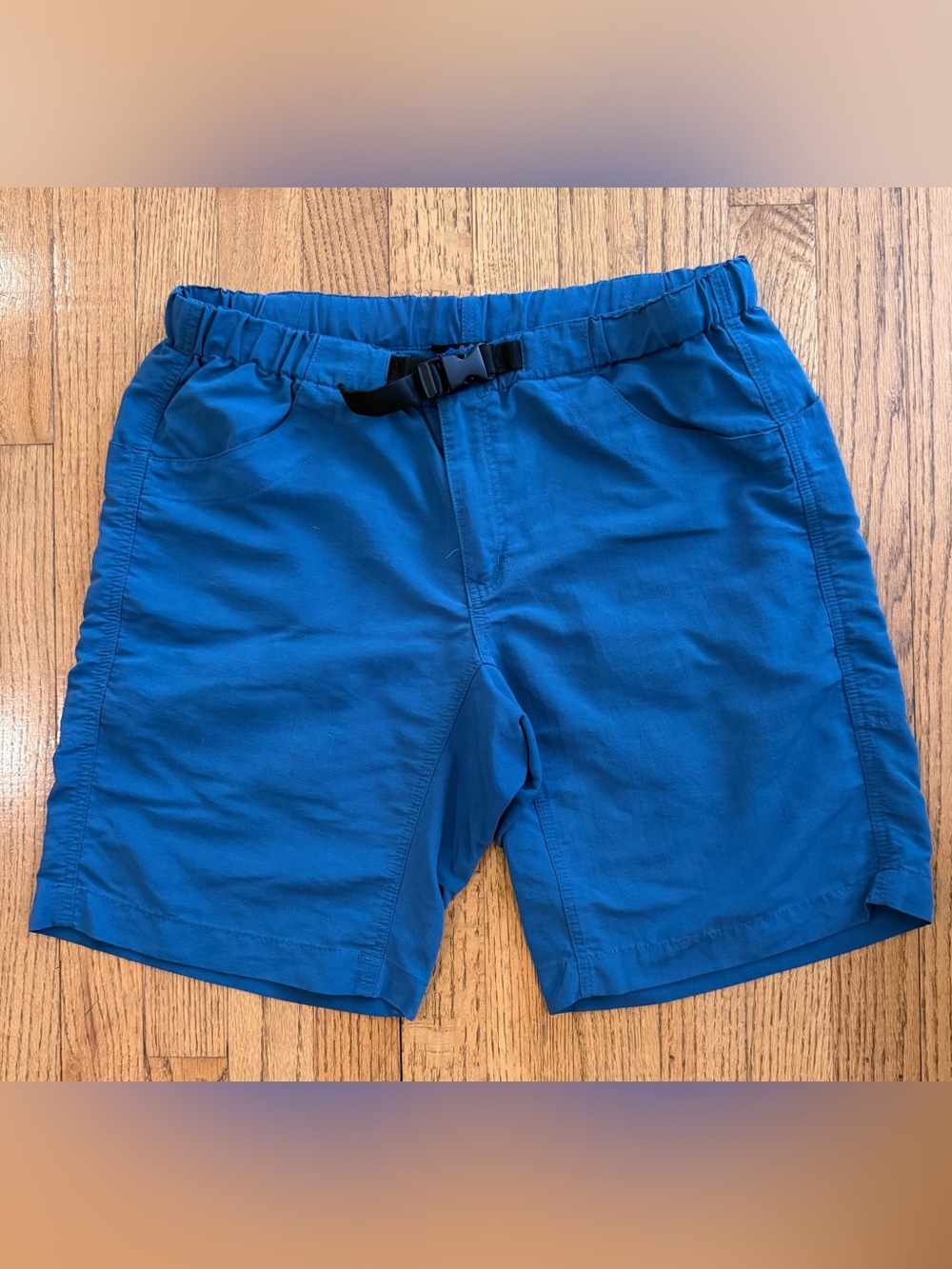 Kavu Men's Royal Blue Hybrid Shorts with Black Belt